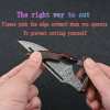 VG10 Slider Damascus Pocket Knife with Exotic Red Sandal Wood Handle