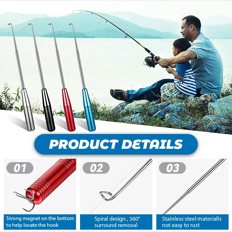 (🎄Christmas Hot Sale🔥🔥)Fishing Hook Quick Removal Device(BUY MORE SAVE MORE)