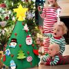 (Early Christmas Sale- 50% OFF) DIY Felt Christmas Tree-Kid's Gift