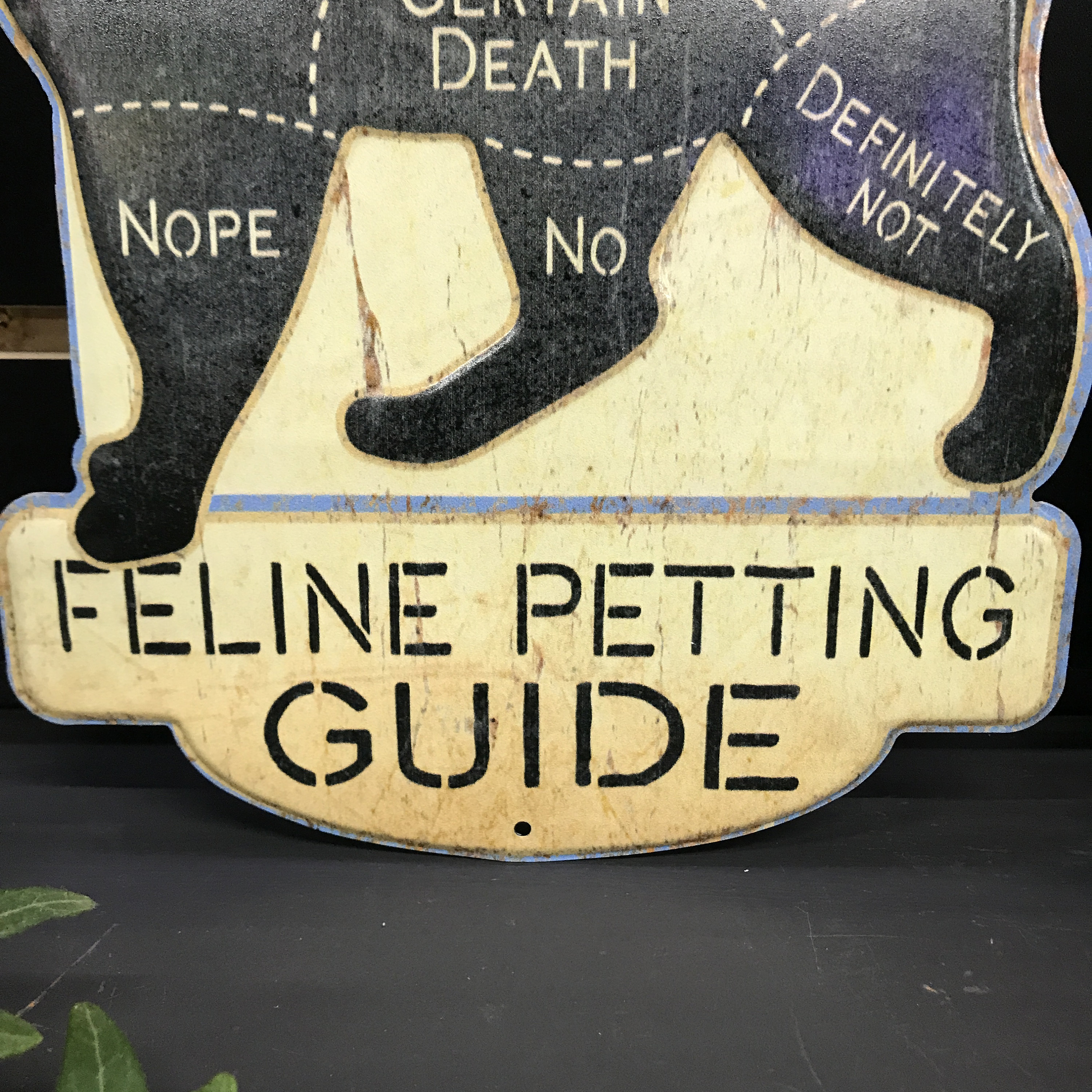 😺Feline Petting Guide - Funny Cat Signs