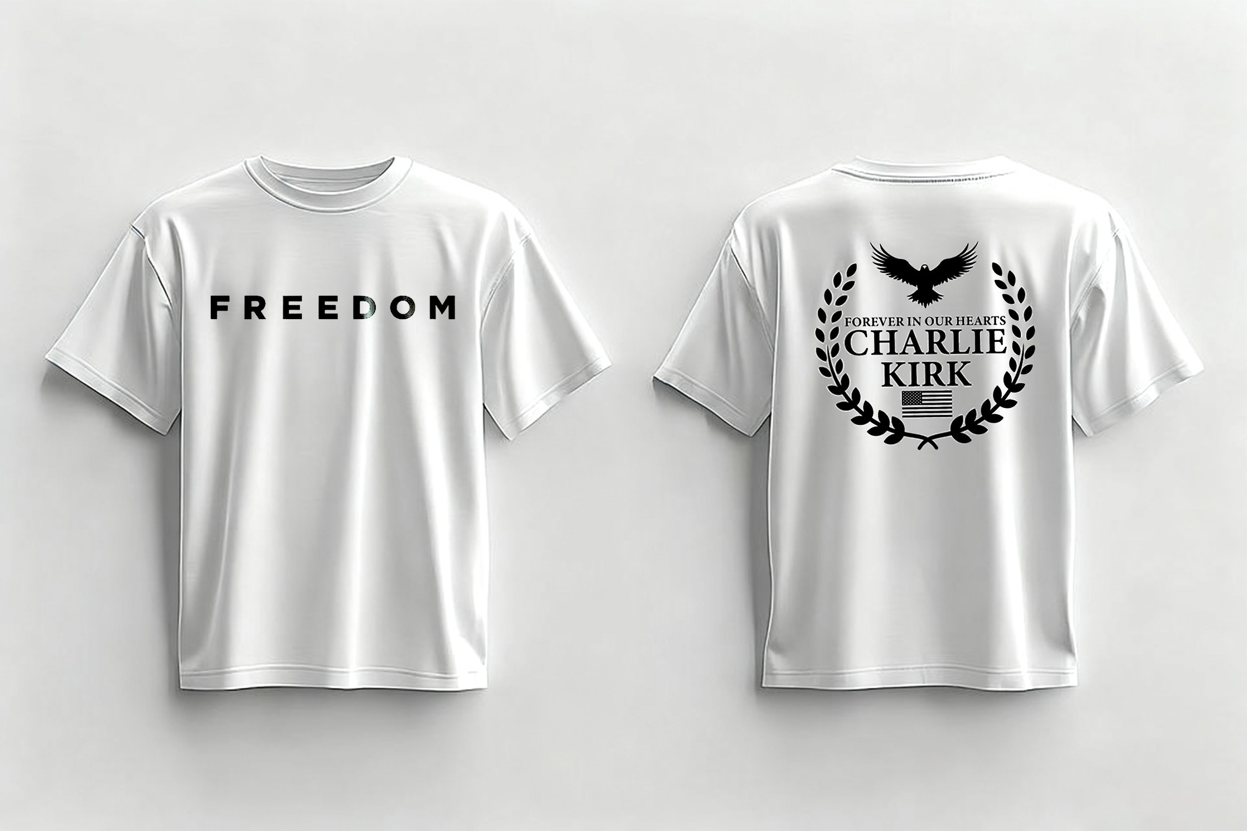 🙏FREEDOM T-Shirt / In All Honor – Charlie Kirk (1993–2025)