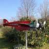 (Last Day Promotion - 50% OFF) Piper J3 Cub Airplane Weathervane, BUY 2 FREE SHIPPING