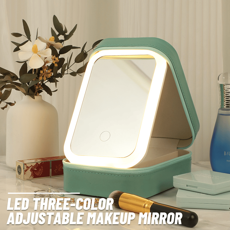 TikTok Last Day Promotion -60% OFF🎉 LED Three-Color Adjustable Makeup Mirror