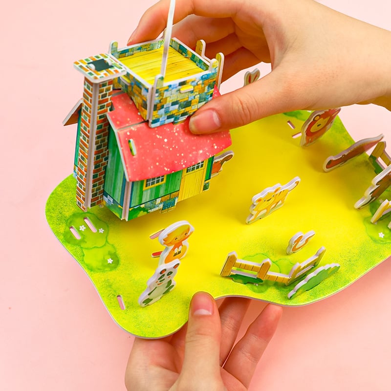 🏡3D Educational Puzzles For Children🏰🧩