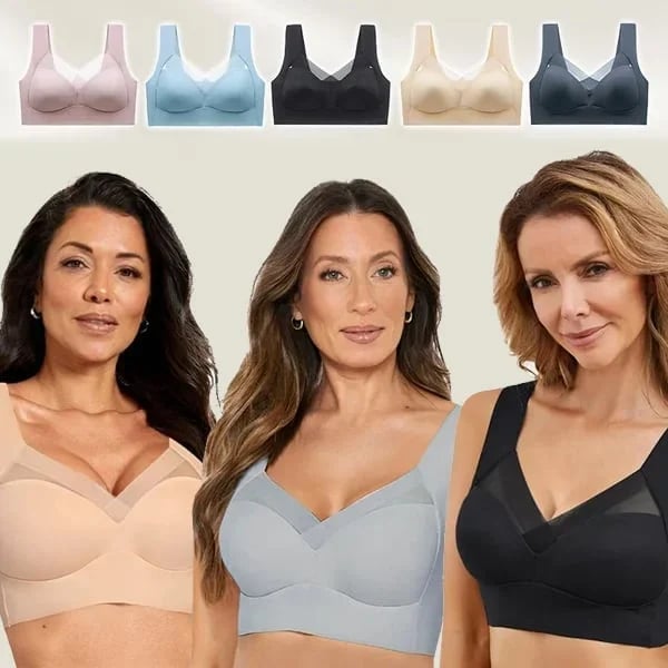 🎁Letzter Tag Kaufe 1 und erhalte 3 Packungen🔥Sexy Push Up Wireless BHs