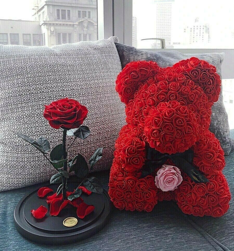 🌹🌹Love Only One Person In My Life🌹🌹 --THE LUXURY ROSE BEAR