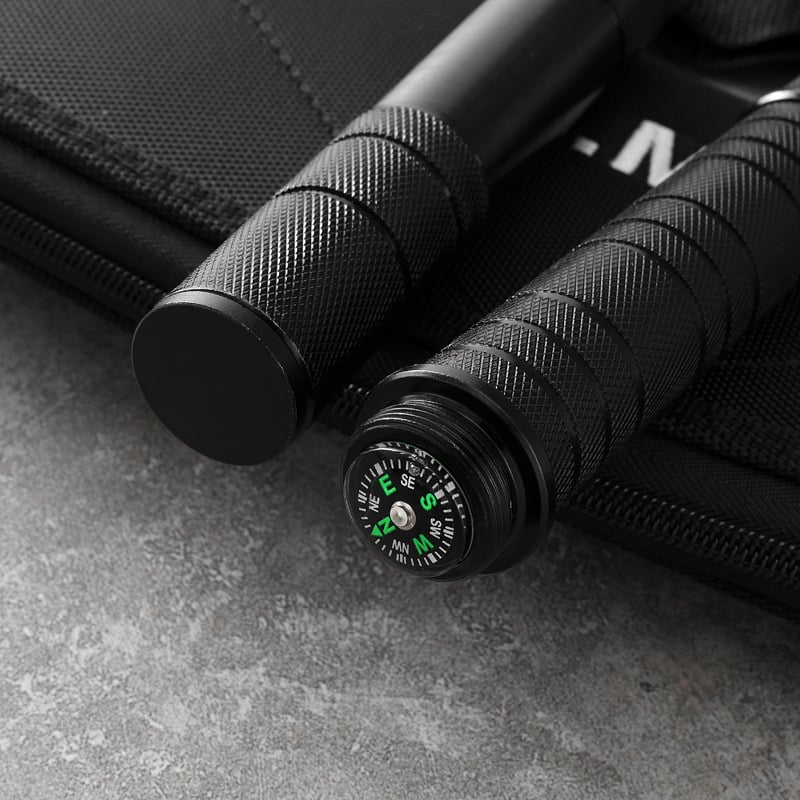 Four-section carbon steel combination stick knife