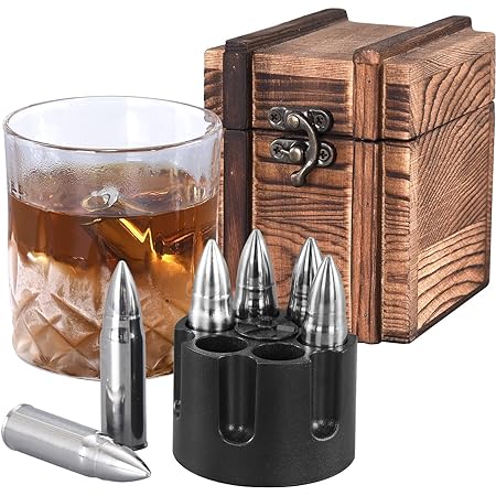 🌲EARLY CHRISTMAS SALE - 50% OFF🎁Stainless Steel Bullet Shaped Whiskey Stones(BUY 2 GET FREE SHIPPING)