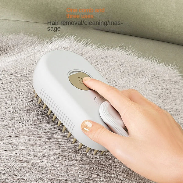 Last Day Pet products promotion🔥3 In 1 steam Pet Brush(Suitable for dogs and cats）