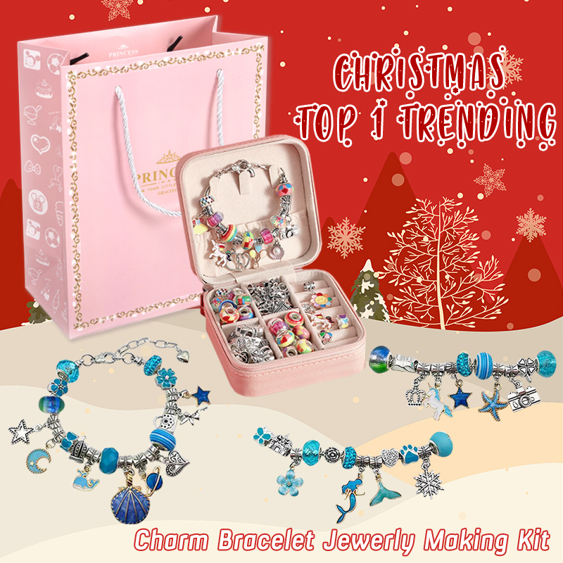 Christmas Hot Sale 48% OFF - Charm Bracelet Jewerly Making Kit - BUY 2 GET 10% OFF & FREE SHIPPING