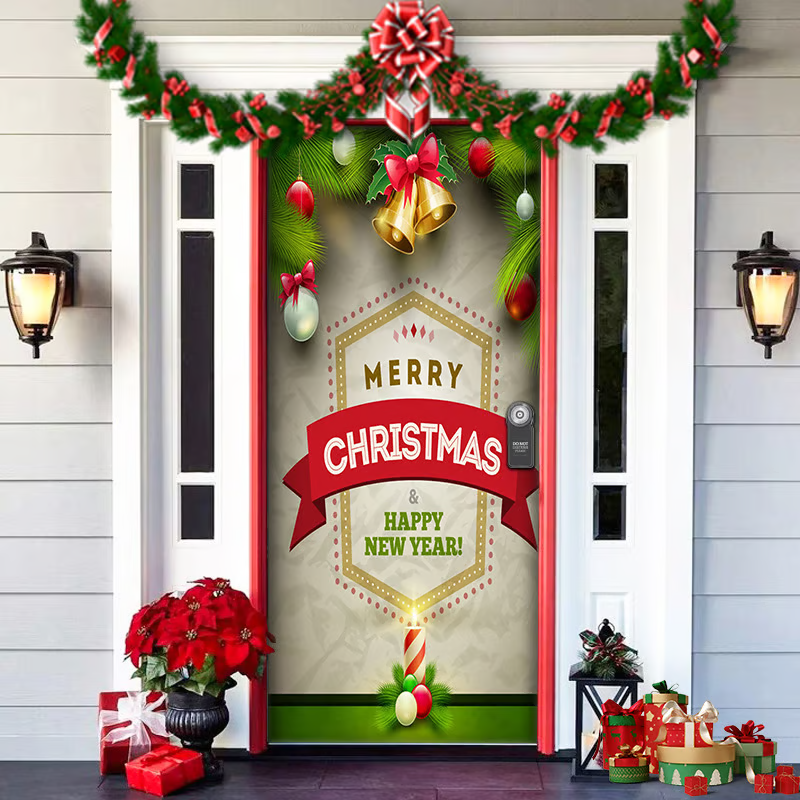 (🎄Christmas Hot Sale - 49% OFF) 2024 Christmas Front Door Decoration, ⚡Buy 4 Get Extra 20% OFF NOW!