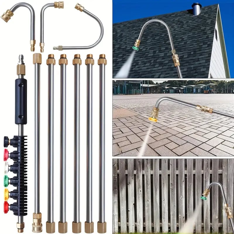 🔥Last Day Promotion 70% OFF🔥4000 PSI Telescoping High Pressure Washer Wand Set