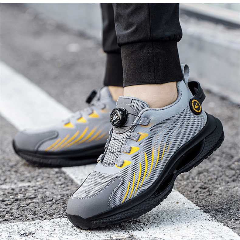 ⛑️Men's Smash and Stab Resistant Work Safety Shoes✈️Free Shipping【Only Today】🔥