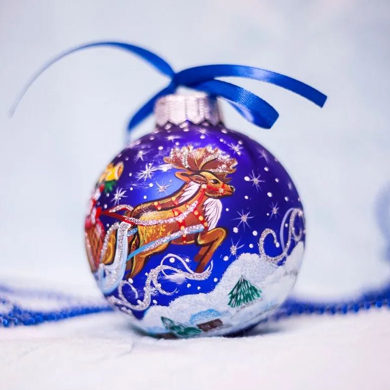 🎅2024 Christmas Gift--Hand Painted Christmas Ornament