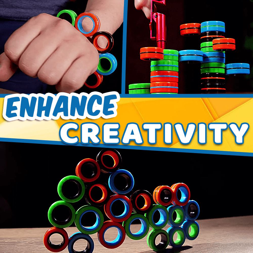 Twiddle Magnetic Spinning Rings
