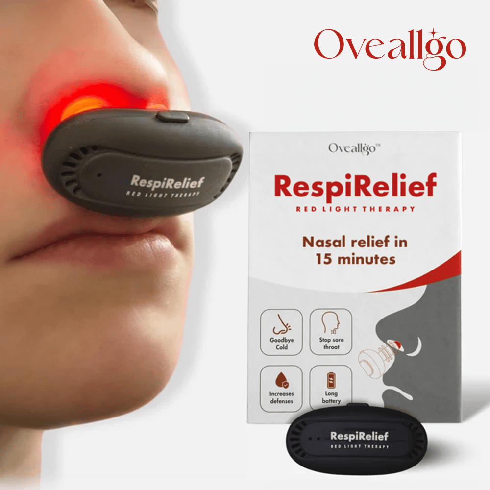 Last Day Promotion 70% OFF - 🔥RespiRelief Red Light Nasal Therapy Instrument