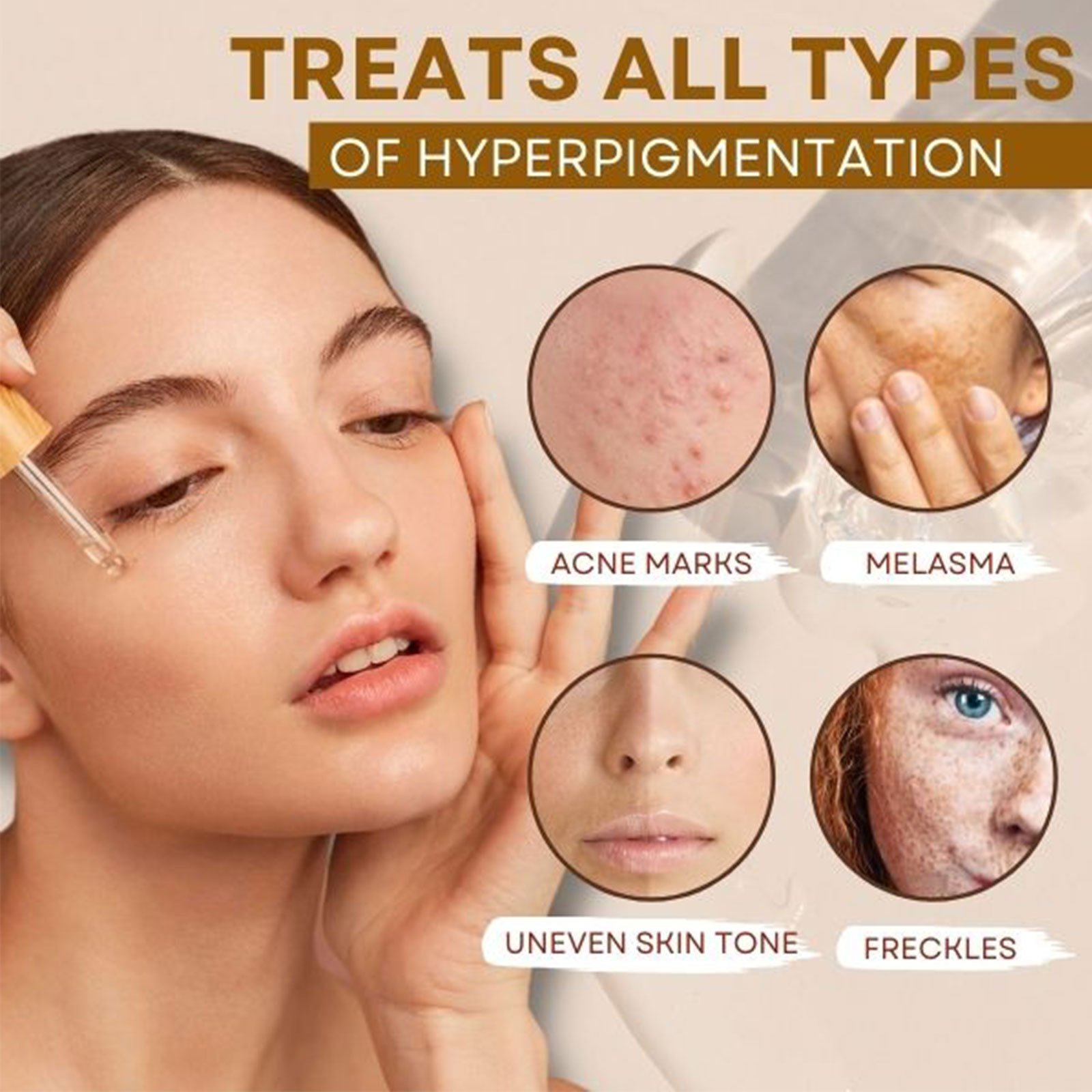 💥Daily Sales of 7200+🔥  2025 The Most Popular - Mature Women Whitening Skin Melanin Correcting Facial Serum