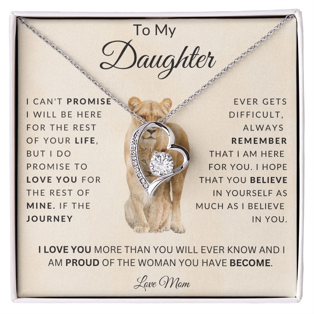 👍Last Day Promotion 💥To My Daughter ' I Can't Promise I Will Be Here For The Rest Of Your Life