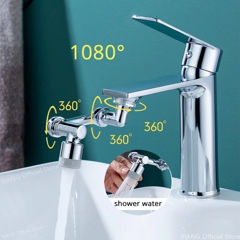 (🔥Last Day Promotion-50%OFF)Rotating 1080° robotic arm faucet (universal model)