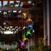 Handmade Solar-Powered Dangling Hummingbird Lights