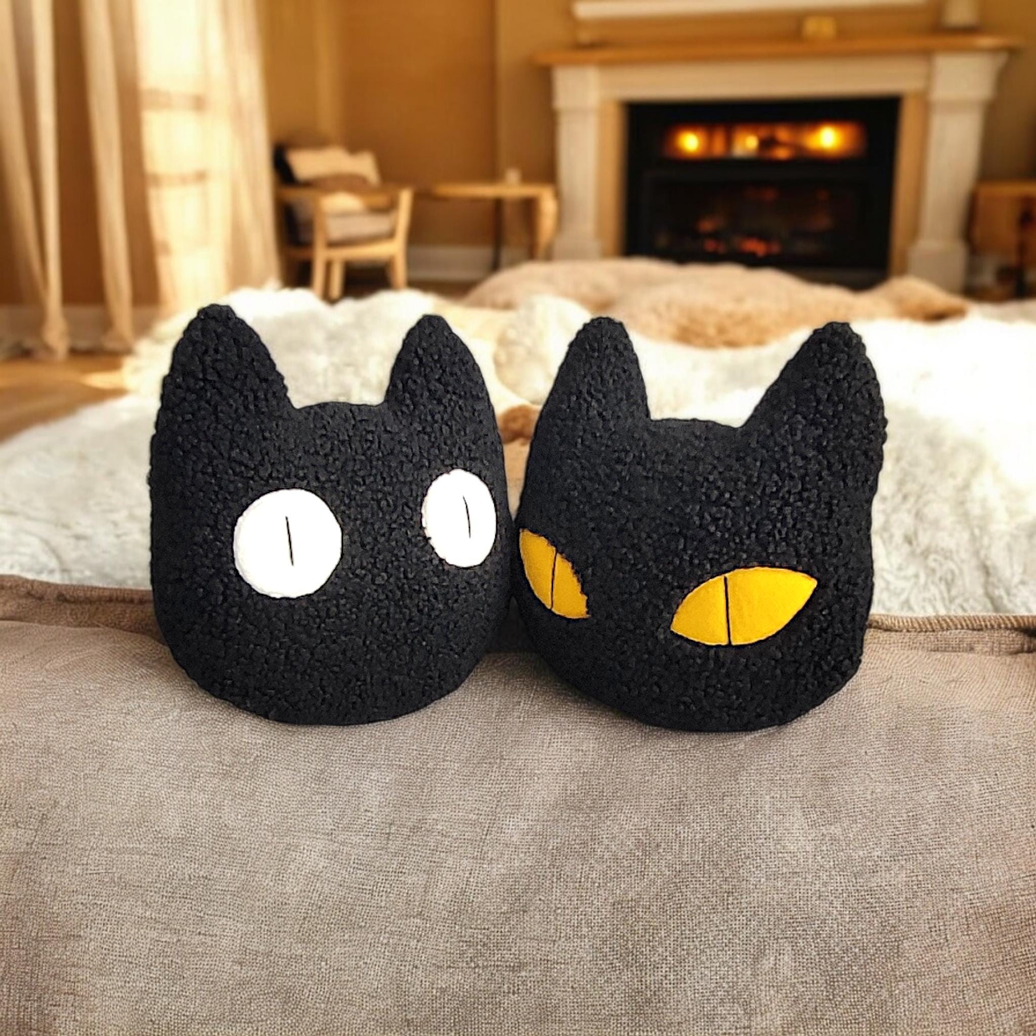 (🎄Early Christmas Sale - 49% OFF)🔥Plush Black Cat Pillow🔥Buy 2 Free Shipping