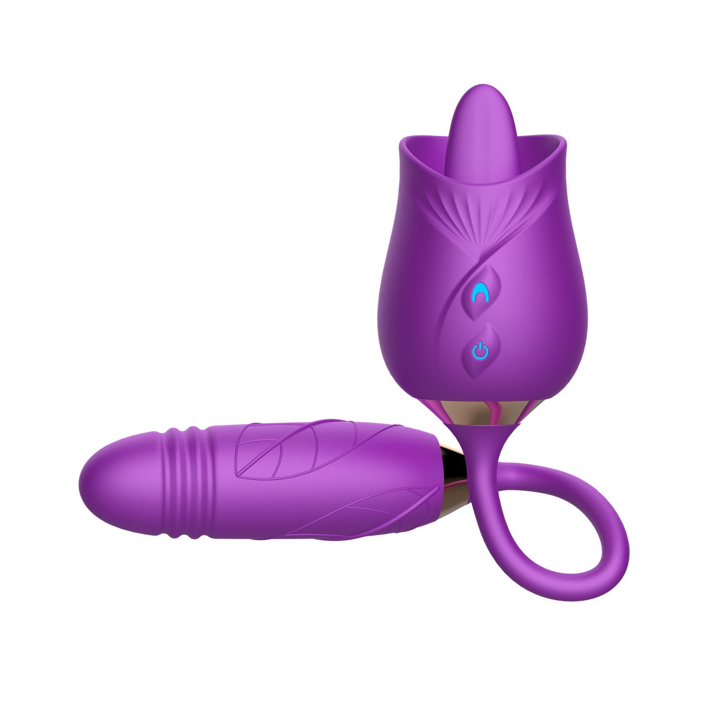 ⚡Last DAY 70% OFF - 🎁Rose Pleaser Clit Licker Toy Rose with Thruster, Buy 2 Free VIP Shipping
