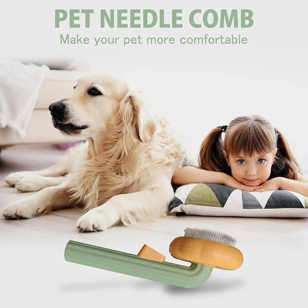 (🔥LAST DAY PROMOTION - SAVE 49% OFF) Pet Cleaning Slicker Brush😻-Buy 2 Free Shipping