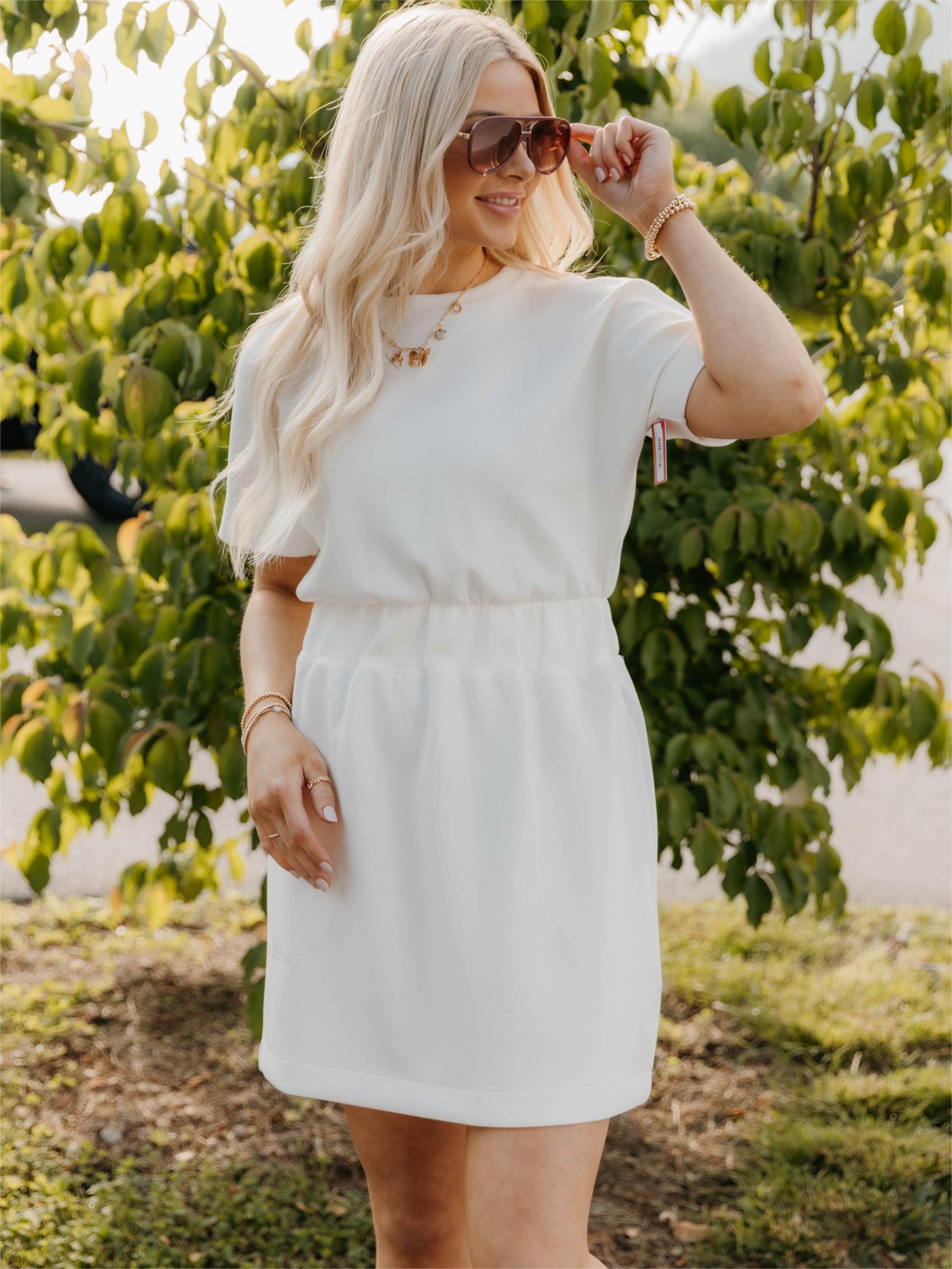 🔥Last Day Promotion 50% OFF💥AirEssentials Cinched T-Shirt Dress(BUY 2 FREE SHIPPING)