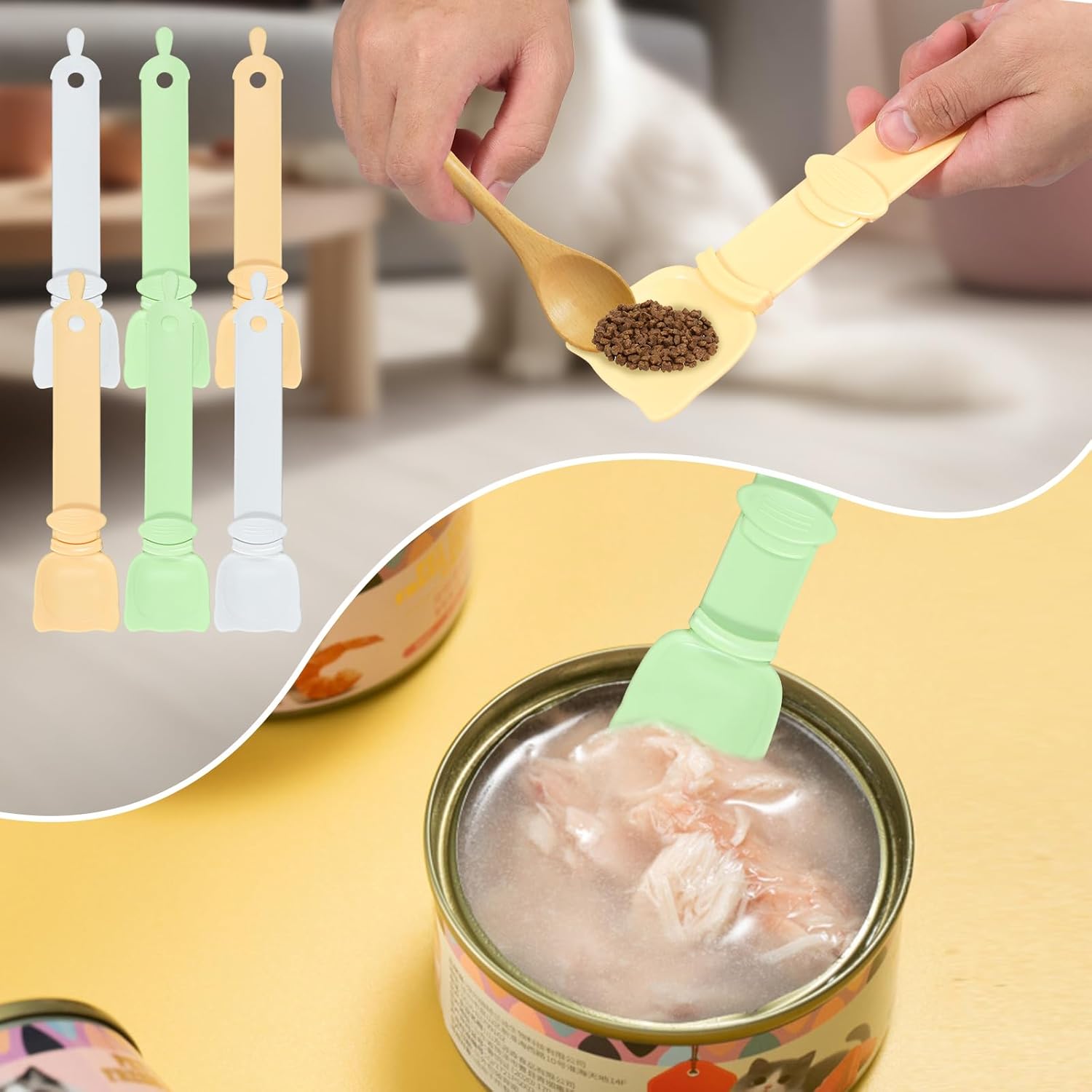 (🔥2024 Best Selling - 50% OFF) Cat Strip Squeeze Spoon, Buy More Save More!!!