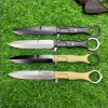 The Misericordia portable outdoor straight tactical survival self-defense knife
