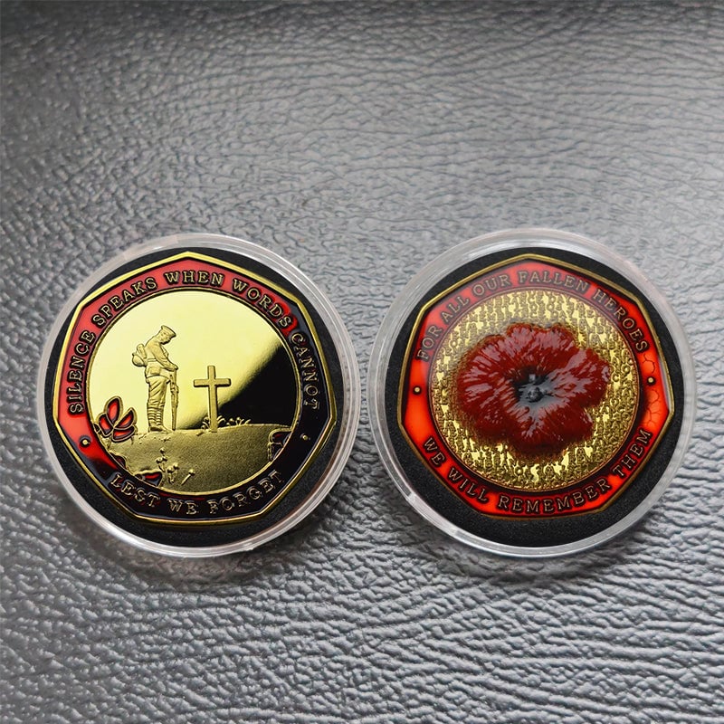 Limited Edition - Red Poppy Soldiers Commemorative Insignia