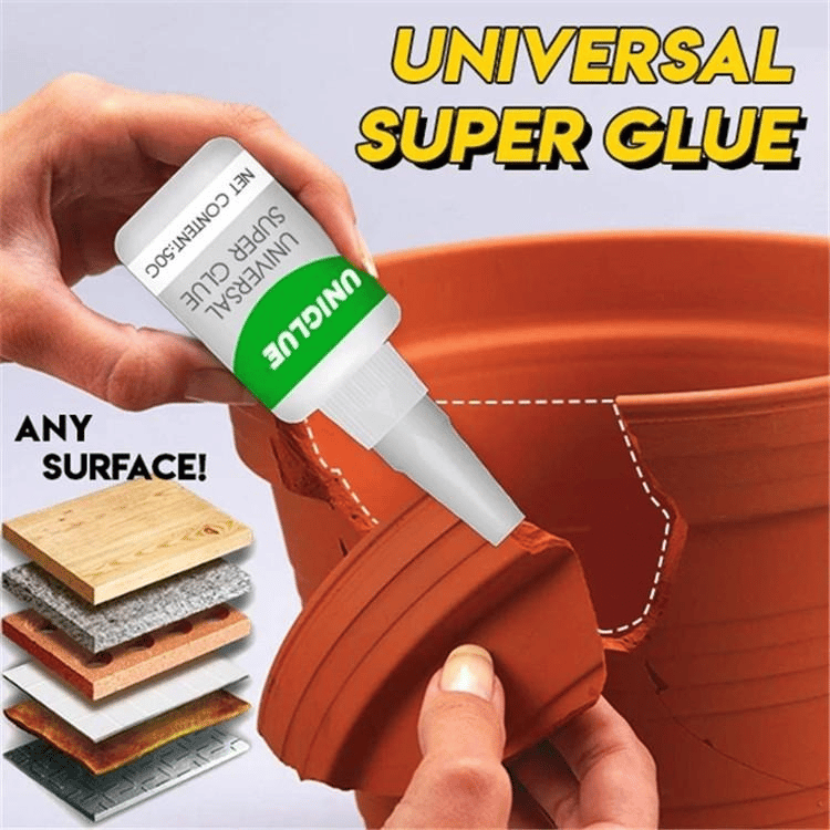 (⚡FLASH SALE NOW - 50% OFF) Universal Super Glue(buy 2 get 1 free)