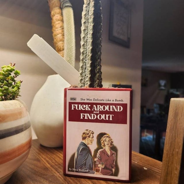 💖Last Day 70% OFF - Reading Vase/Pencil Holder