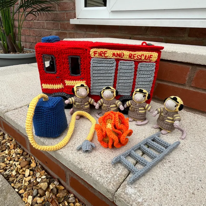 Diy Firefighter Mouse Kit