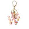 🔥Last Day 50% OFF - Butterfly Letter Keychain Tassel Design Vibrant Durable Lightweight Gift