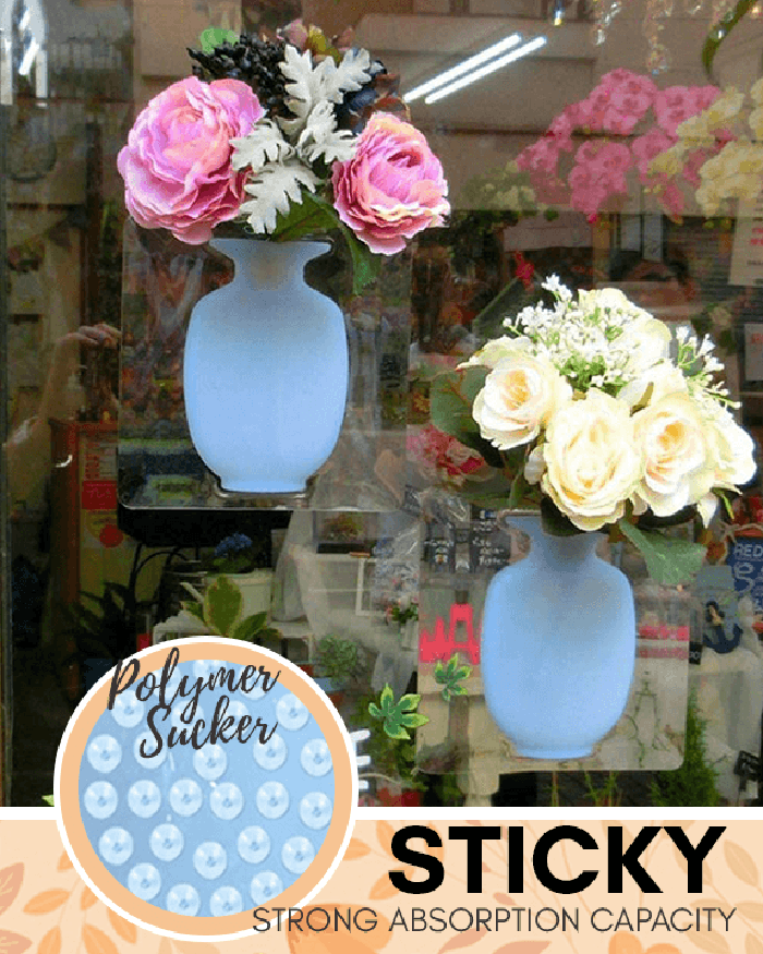 (Mother's Day Pre Sale- 50% OFF) Stick-on Silicone Vase