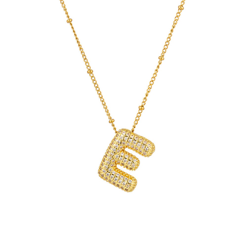 🔥Last Day Promotion 48% OFF-🎁-Initial Bubble Necklace