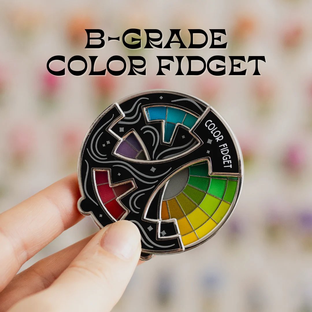 🎁TikTok Last Day Sale - 70% OFF🎉Color Fidget Enamel Pin🌈
