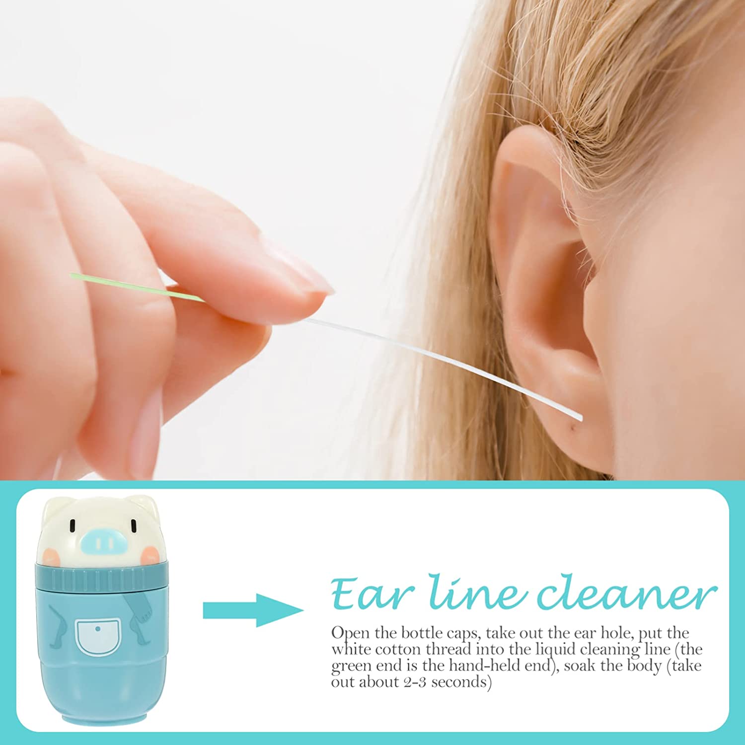 (🔥LAST DAY PROMOTION - SAVE 49% OFF) Ear Hole Cleaner Set(180PCS)-Buy 3 Get Extra 20% OFF