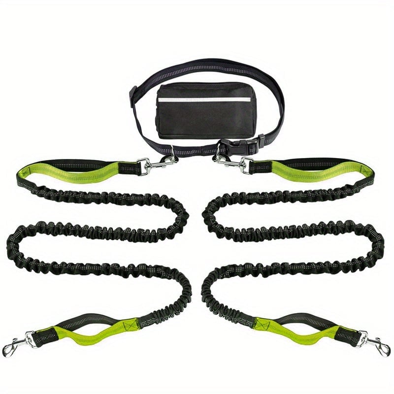 🎁TikTok Last Day Sale - 70% OFF🎉Hands Free Dog Leash with Zipper Pouch