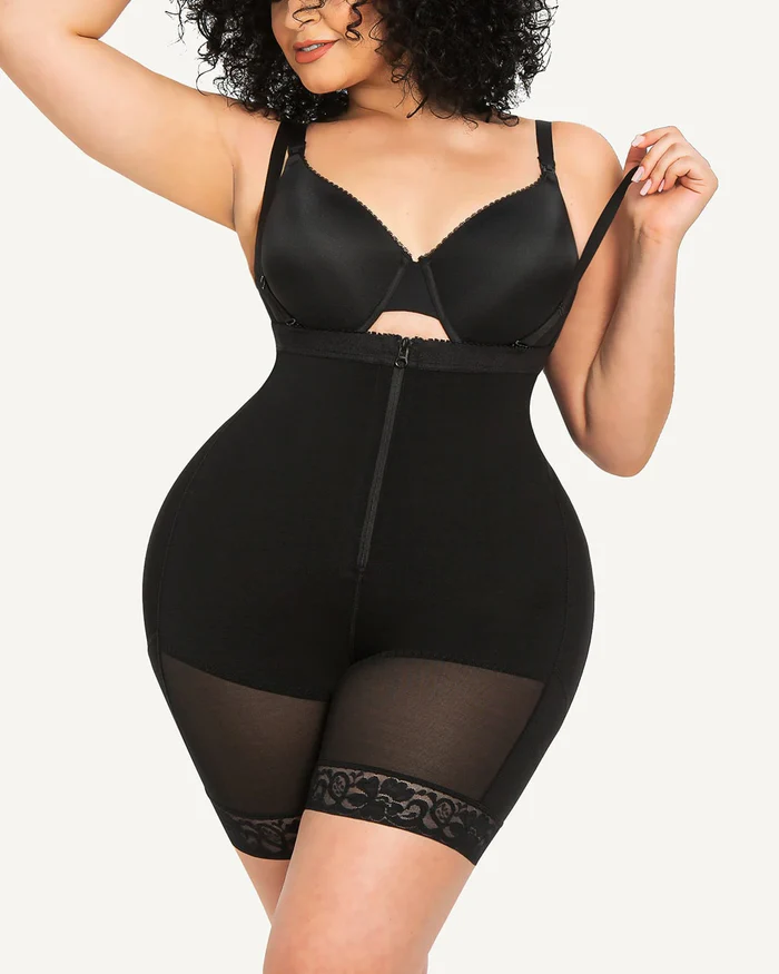 (🔥TikTok Summer SALE) -Firm Tummy Compression Bodysuit Shaper With Butt Lifter