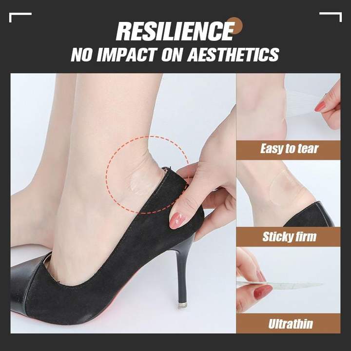 (Mother's Day Hot Sale - 50% OFF) Self-adhesive Invisible Heel Anti-wear Sticker(50pcs)- Buy 2 Get 1 Free