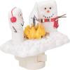 (🎄Early Christmas Sale--49%OFF)🔥2024 Snowman Bonfire Flashing Night Lights✨⛄️