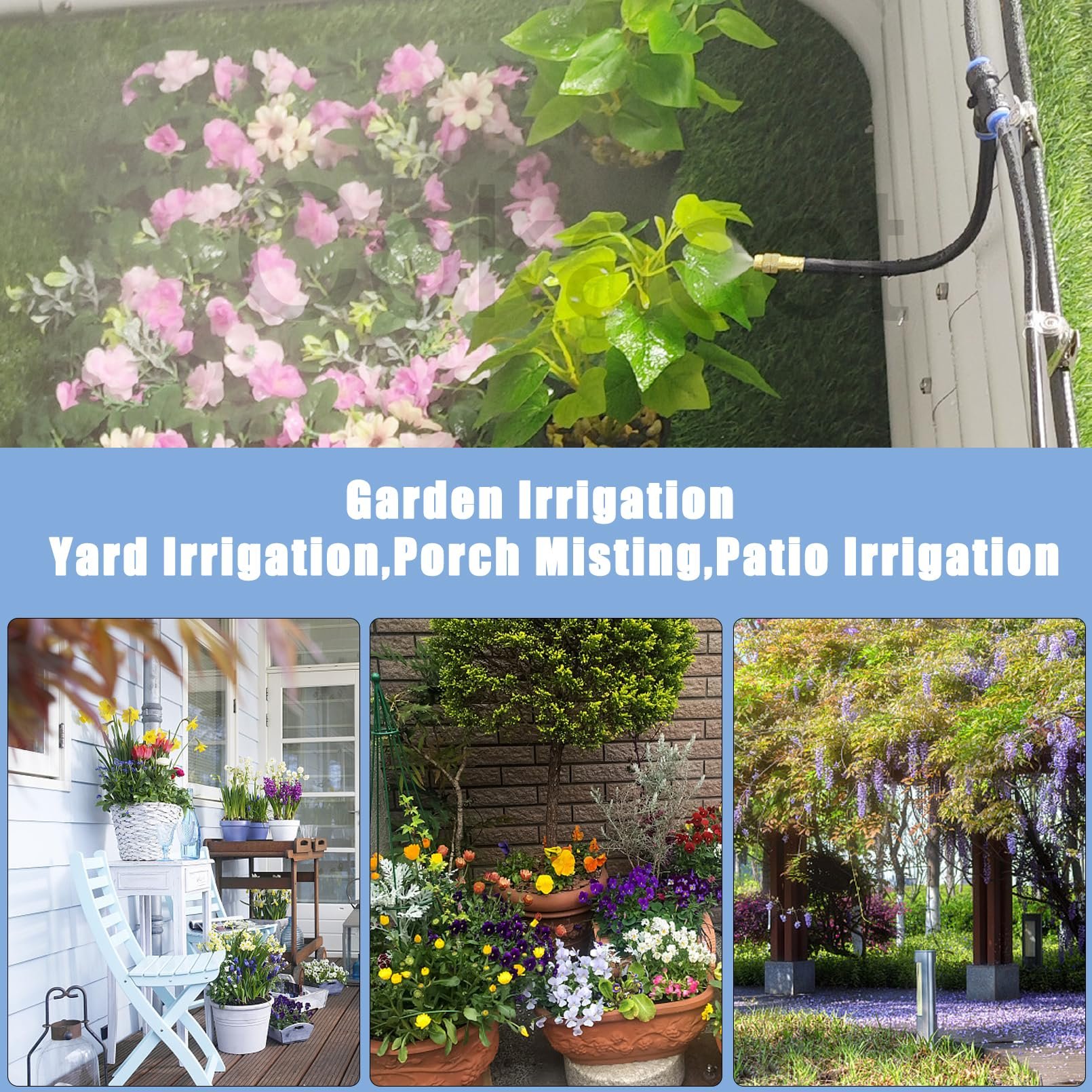 🎁TikTok Last Day Sale - 70% OFF🎉360° Curved Garden Automatic Irrigation System