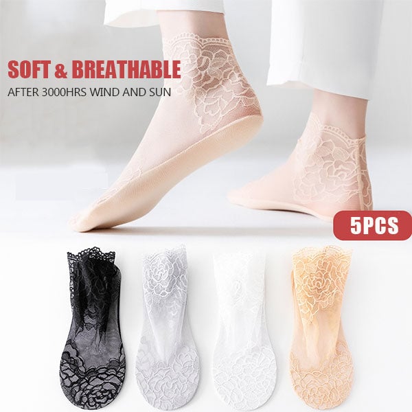 🔥The Last Day Promotion-SALE 50% OFF💋2022 NEW Ladies Fashion Lace Socks