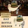 🎁TikTok Last Day Sale - 70% OFF🤠Cowboy Hat Bottle Holder – Refillable Design