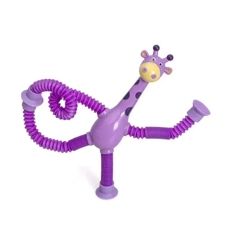 (💥Black Friday Hot Sale - 49% Off) Telescopic suction cup giraffe toy