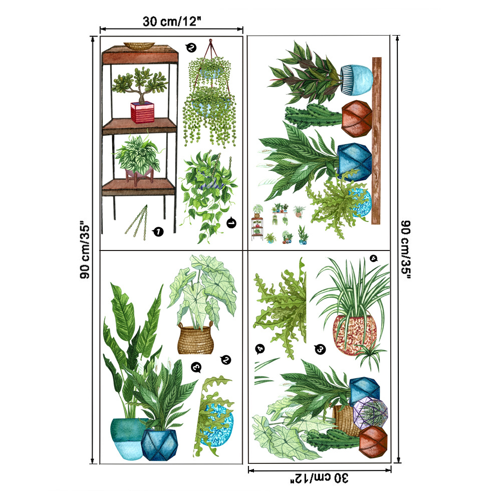 ⚡Spring Promotion- SAVE 48% OFF🍀Green Plants Wall Decor Posters