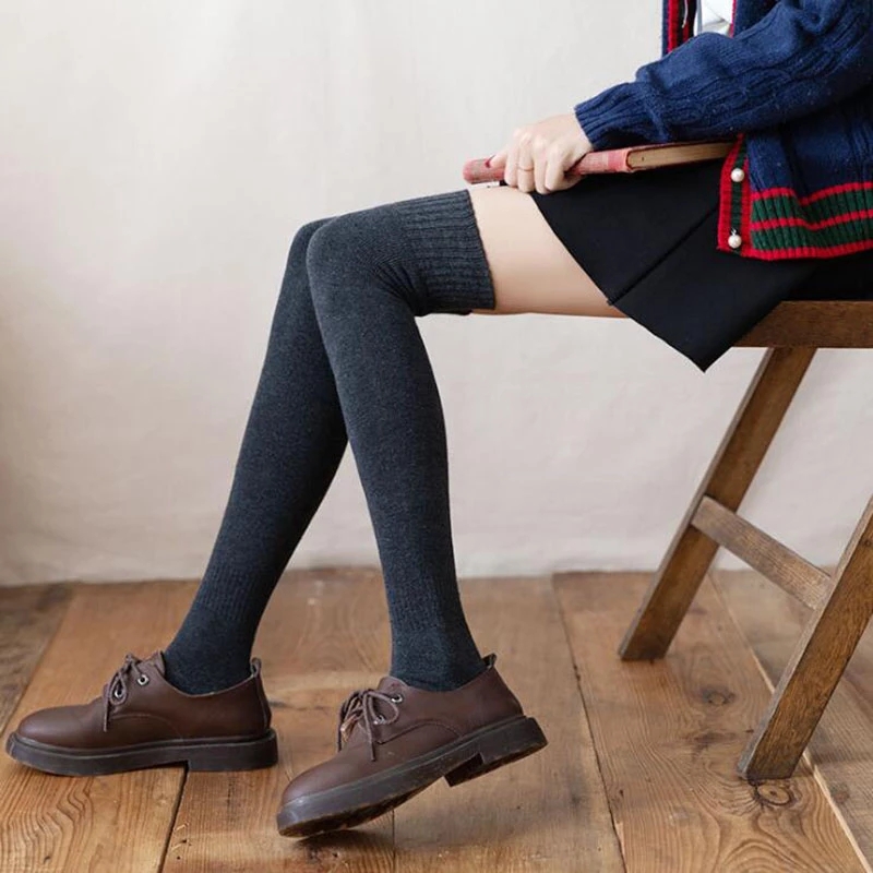 🔥🔥2022 Winter Hot Sale-Korean style over-the-knee socks