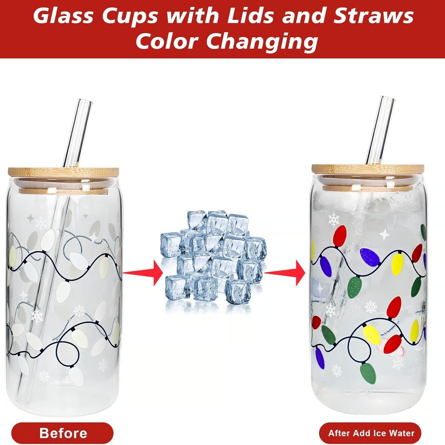 🔥Last Day Promotion 50% OFF🔥Color Changing Christmas Cup